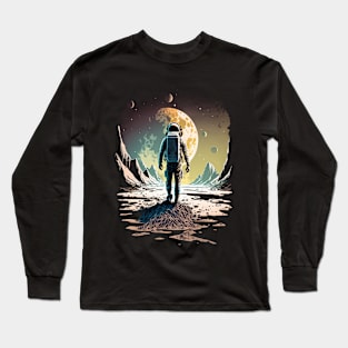 Moon Explorer Long Sleeve T-Shirt